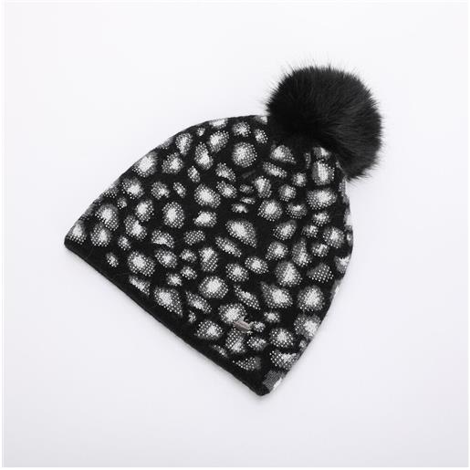 Cappello Cappellino Donna Kawaii Pelliccia Berretto Tricot Pompon