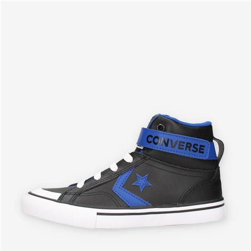 Converse a13077c pro blaze strap hi sneakers alte nere e blu