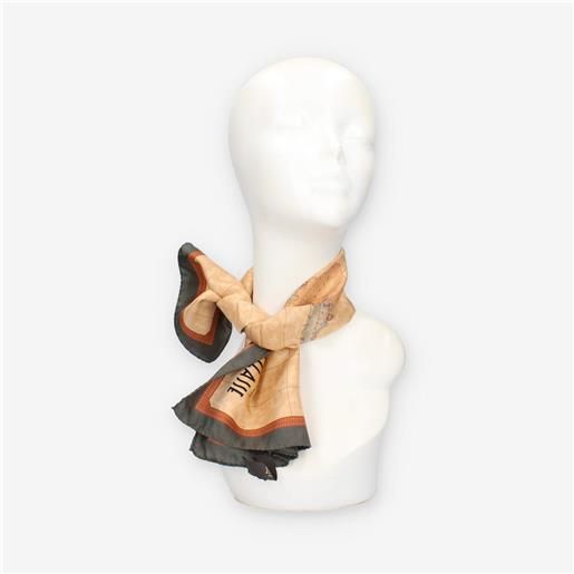 Alviero Martini Prima Classe k3170-aloe-0609 foulard verde muschio e geo classic