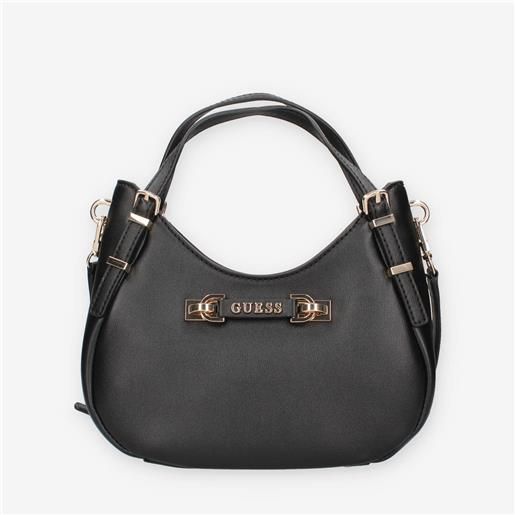 Guess hwbg96-44050-bla lefia small satchel