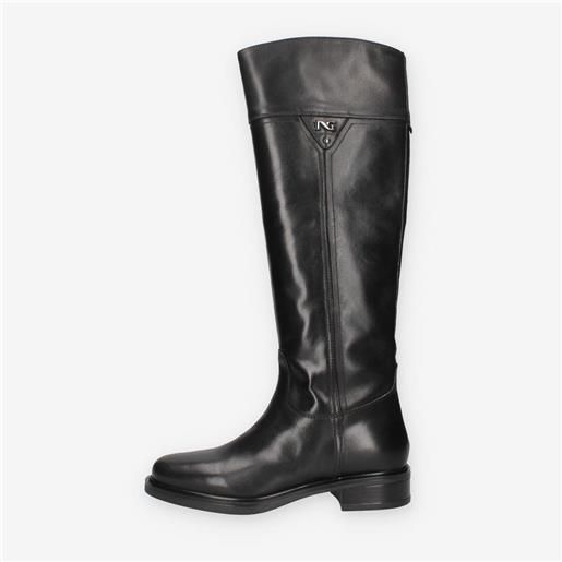 Nero Giardini i514700d-100 stivali neri da donna