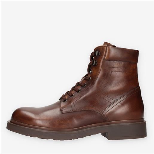 Nero Giardini i501021u-412 anfibi marroni da uomo