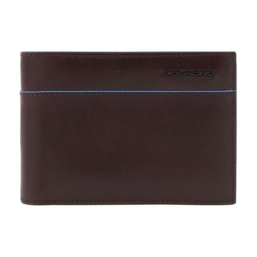 PIQUADRO portafoglio b2 revamp con portamonete pu1392b2vr mogano