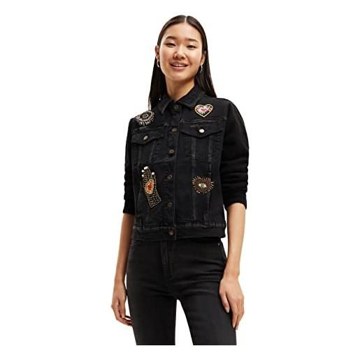 Desigual chaq_denver, 2000 black, giacca da donna, black, s