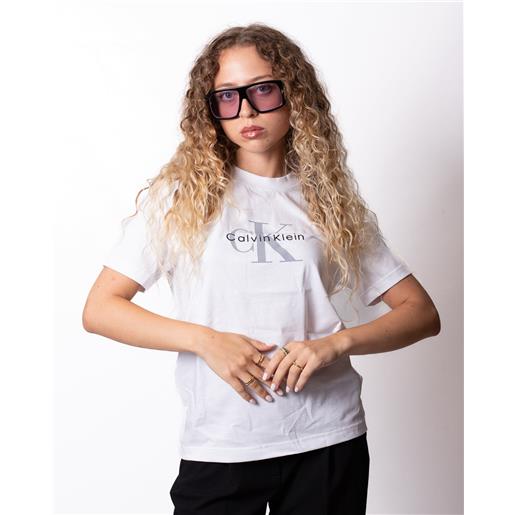 Calvin Klein t-shirt Calvin Klein regular con stampa e ricamo donna