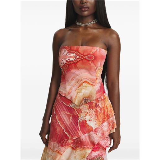 IRINA VOINEA corsetto senza spalline - rosa