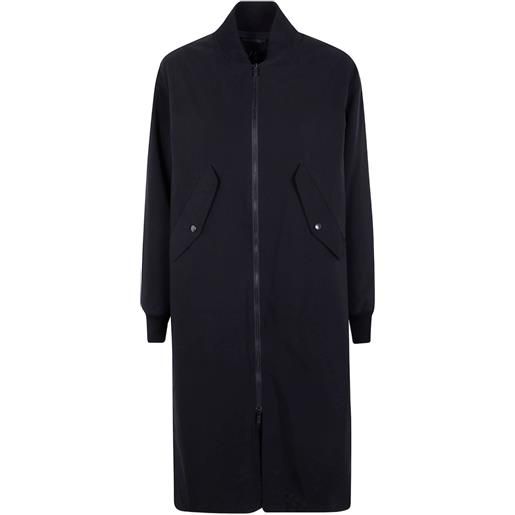 Y's cappotto con zip - nero