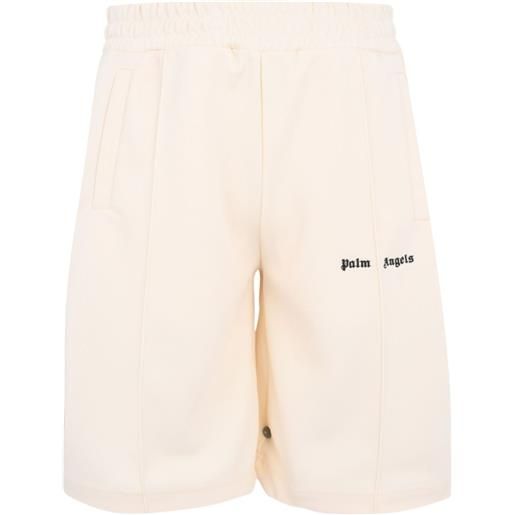 Palm Angels shorts sportivi con logo - toni neutri