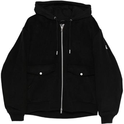 Moose Knuckles giacca con cappuccio - nero