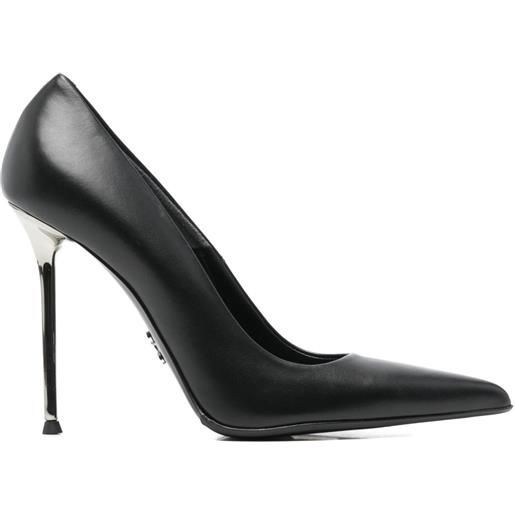 Sergio Levantesi pumps ley56 a punta 100mm - nero