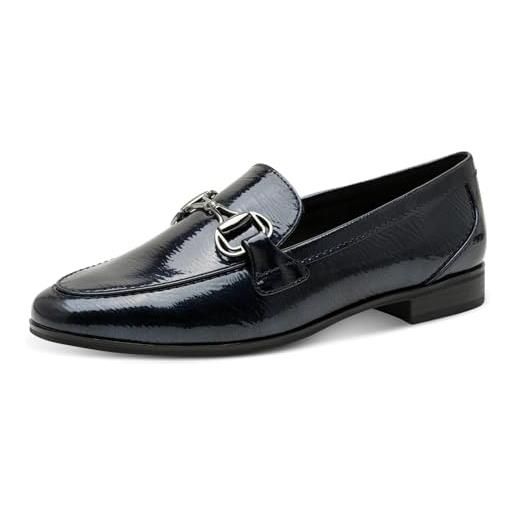MARCO TOZZI slipper 2-24700-43, mocassino donna, blu navy, 40 eu