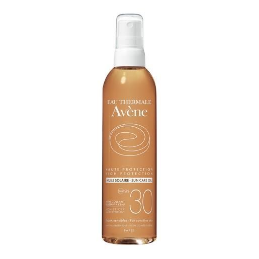 Avene Sole avene linea solare pelli sensibili spf30 olio solare protezione media 150 ml