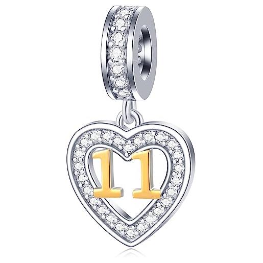 Stroili 1669889 Ciondolo Cuore Argento - Regalo Anniversario Donna