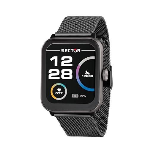Sector No Limits smartwatch uomo, digitale, 37 mm, collezione s-08, opaco, idee regalo
