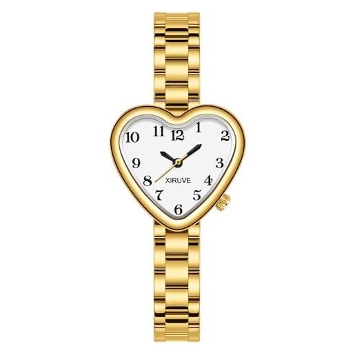 Mini Orologio Elegante Da Donna Con Cinturino In Pelle Sintetica - Quadrante Rotondo Piccolo 26mm - Movimento Quarzo, 5 Colori