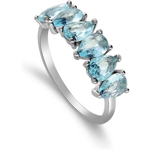 Acquista Anello Labbe in taglio Rotondo 1.115 Carati , Argento