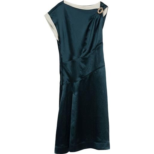 3.1 Phillip Lim abito drappeggiato - verde