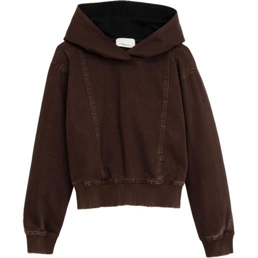 3.1 Phillip Lim felpa con cappuccio - marrone