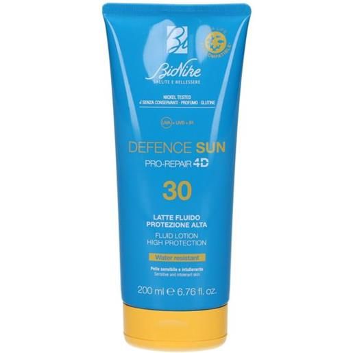 Bionike defence sun latte fluido spf 30 protezione alta 200 ml