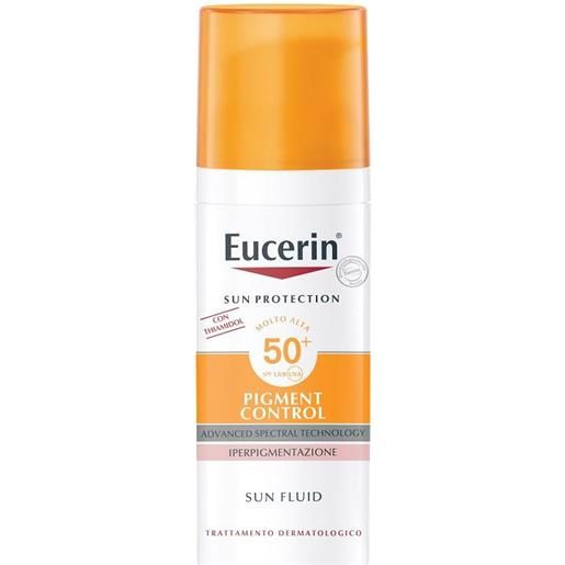 Eucerin sun fluid pigment control spf 50+ crema solare antipigmentante 50 ml