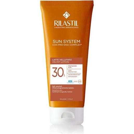 Rilastil sun system latte solare vellutato corpo spf 30 200 ml