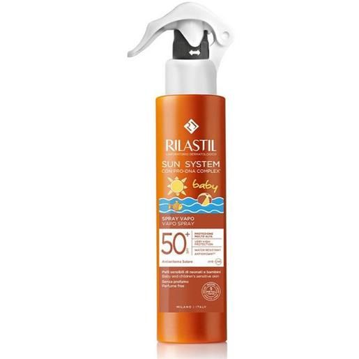 Rilastil sun system baby spray vapo spf 50+ protezione bambini 200 ml