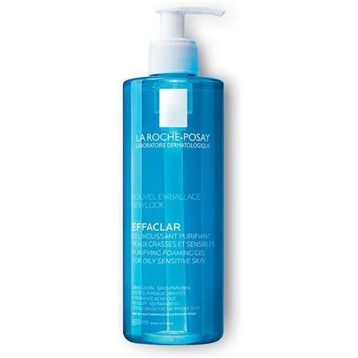 La Roche Posay effaclar gel mousse detergente purificante viso pelle grassa 400ml
