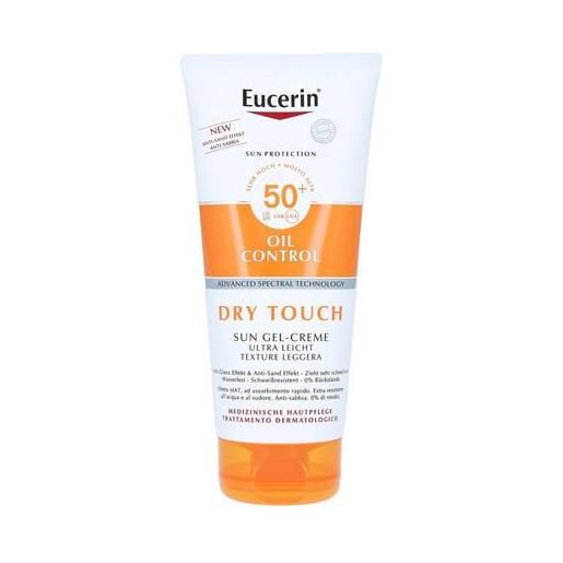 Eucerin sun gel- crema dry touch spf 50+ corpo 200 ml