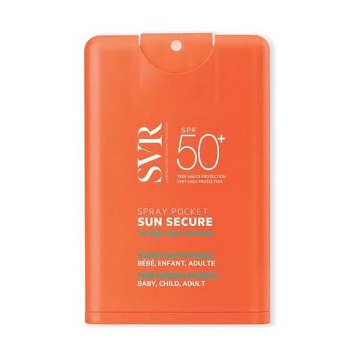 SVR sun secure spray pocket idratante invisibile spf 50+ 20 ml