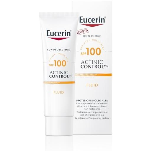Eucerin sun actinic control crema sun protezione solare spf 100 80 ml