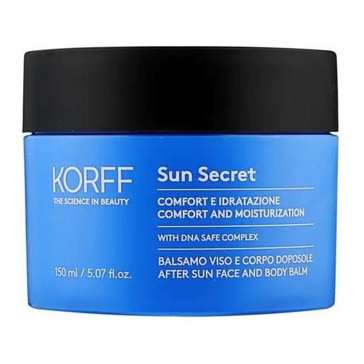 Korff sun secret balsamo doposole idratante restitutivo 150 ml