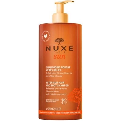 Nuxe sun shampoo doccia doposole per corpo e capelli 750 ml