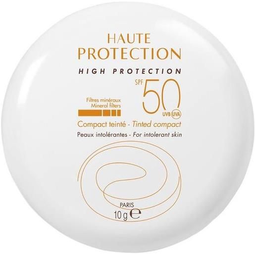 Avène alta protezione compatto sabbia spf50 protezione viso 10 g