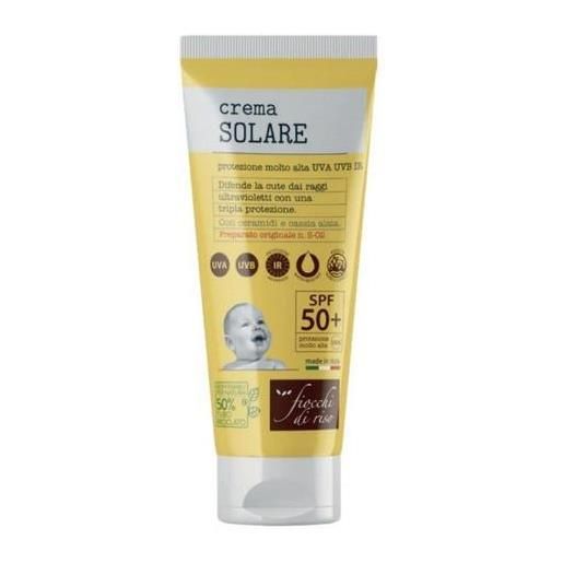 Fiocchi di Riso crema solare bimbi spf 50+ protezione solare viso e corpo 100 ml
