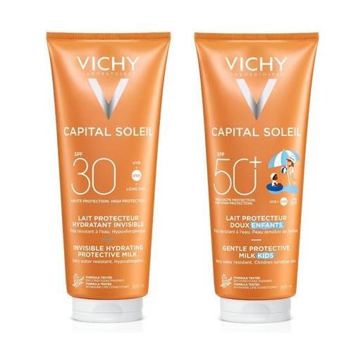Vichy capital soleil latte spf30 300 ml & latte bambini spf50 300 ml
