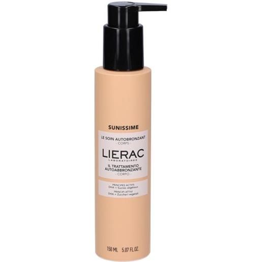 Lierac sunissime autoabbronzante crema tono uniforme 150 ml