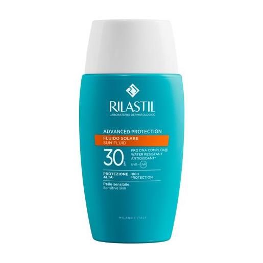 Rilastil sun fluid advanced protection fluido solare viso spf30 50 ml