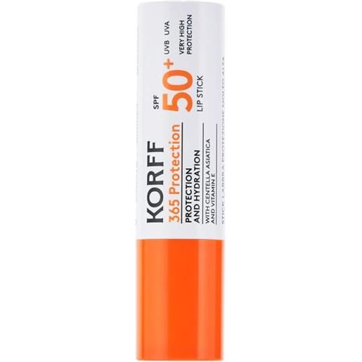 Korff 365 protection stick labbra protezione solare spf50+ 4,5 ml