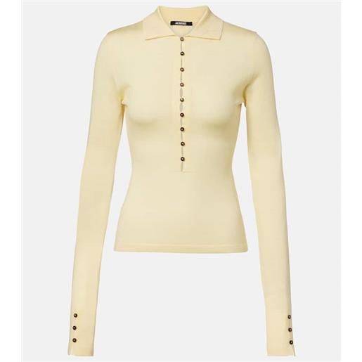 Jacquemus polo in lana