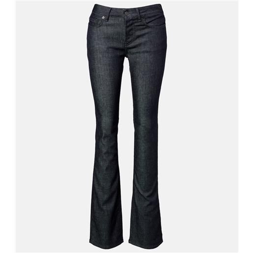 Acne Studios jeans flared a vita bassa