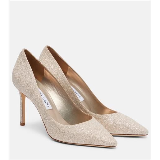 Jimmy Choo pumps romy 85 con glitter