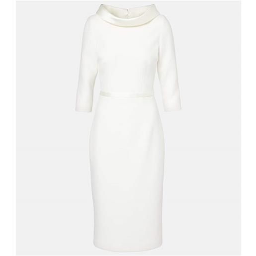 Safiyaa bridal - abito midi meryl in crãªpe