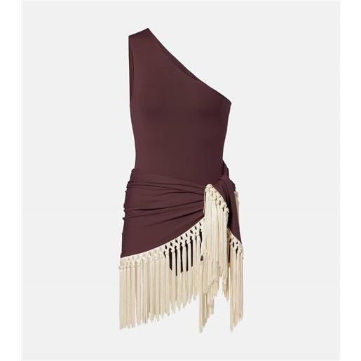 Taller Marmo costume intero e copricostume yacare