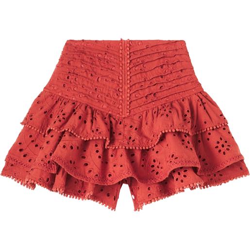 Poupette St Barth Kids gonna alizee in cotone sangallo