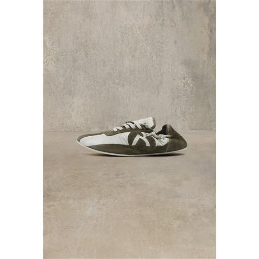 Desigual sneakers in pelle combinata studio