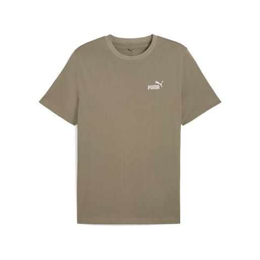 PUMA ess small no. 1 logo tee (s), magliette unisex - adulto, no dye, m