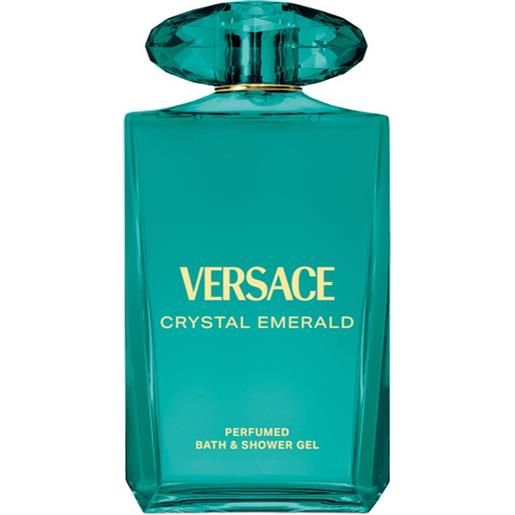 Versace crystal emerald pour femme perfumed bath & shower gel 200 ml