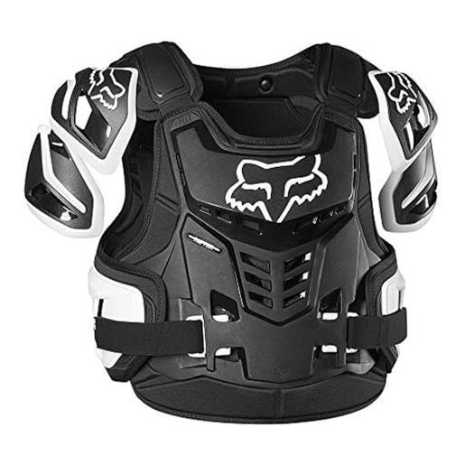 Fox Racing fox raptor vest, ce black/white, s/m