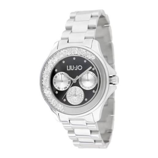 Liu Jo dancing symphony tlj2354 orologio multifunzione da donna in acciaio con cristalli girevoli al quadrante
