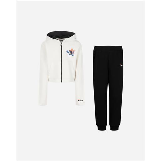 Fila contemporary street style jr - tuta - bianco